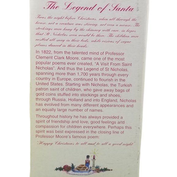 “St. Nicholas” Luxembourg Santa Claus Figure 2000 International Santa Collection - Picture 13 of 13